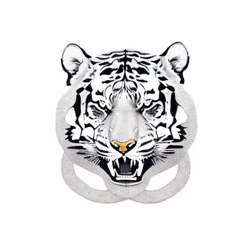 Tiger And Jaguar Together