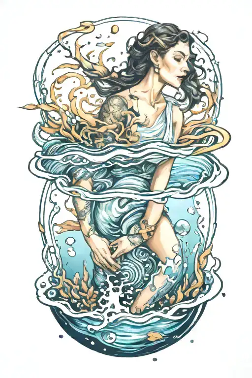 The Water That Swallowed Up Our Wounds Will Someday Calm Down Because You Will Have A Wide Embrace