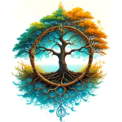 Tree Of Life Intertwined