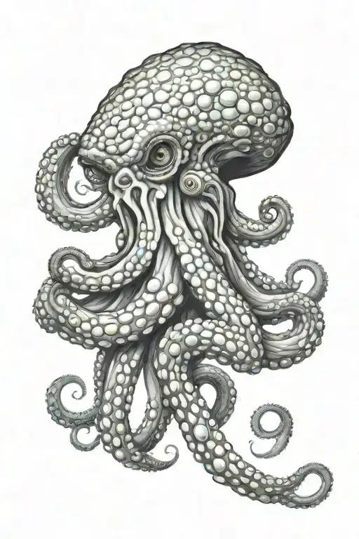 Octopus Wrapping Its Tentacles