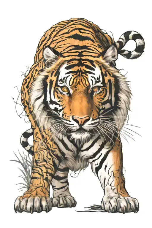 Tiger Full Body Tiger