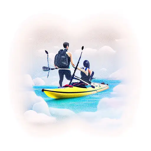 Travel Kayaking Diving Couple