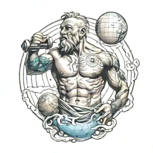 Atlas Carrying The World