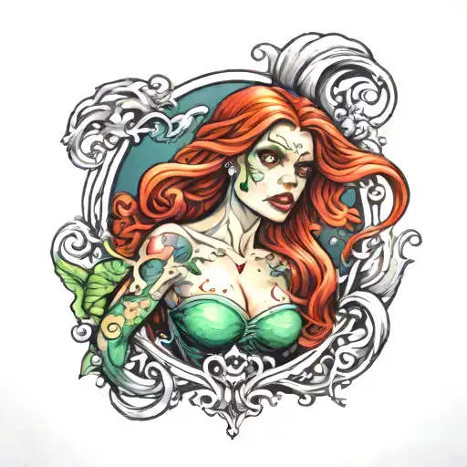 Ariel The Little Mermaid As A Zombie