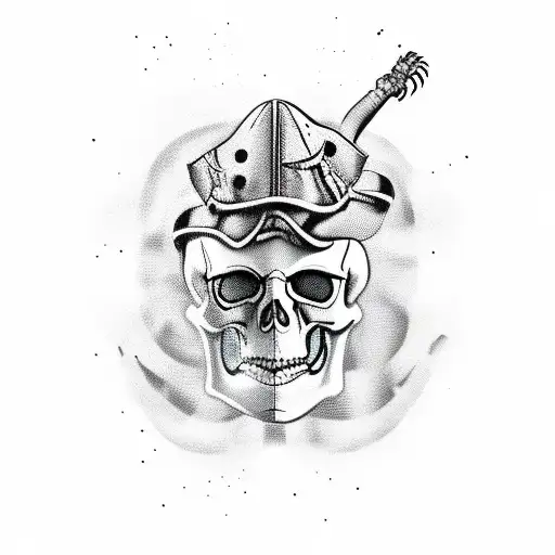 Skeleton Army Paratrooper