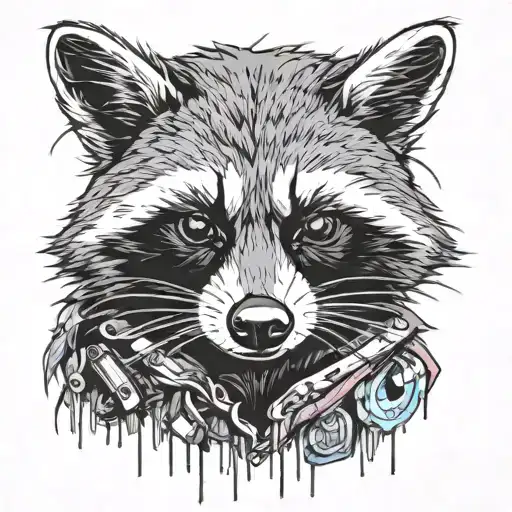 Raccoon Hood Hacker