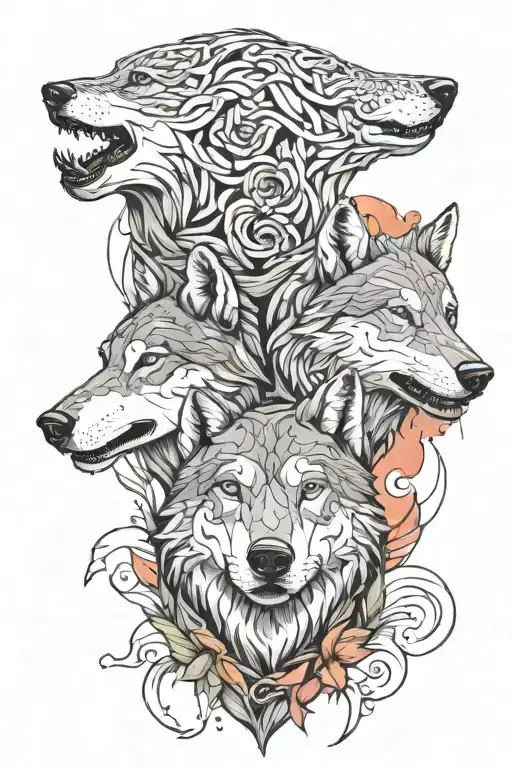 Man And Wolf