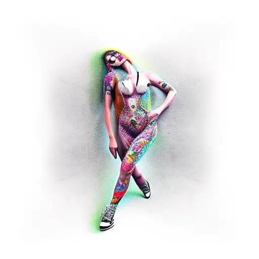 Guitar With Woman Body