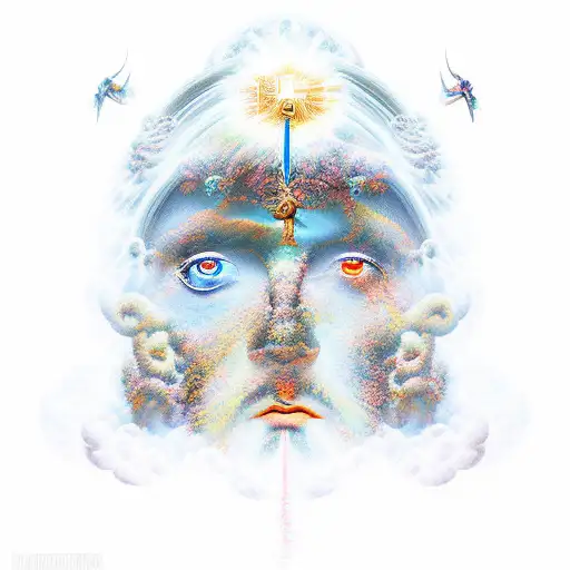 The Divine And Epic Battle Of The Gods In Heaven