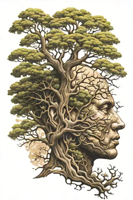 Perspective Tree Man