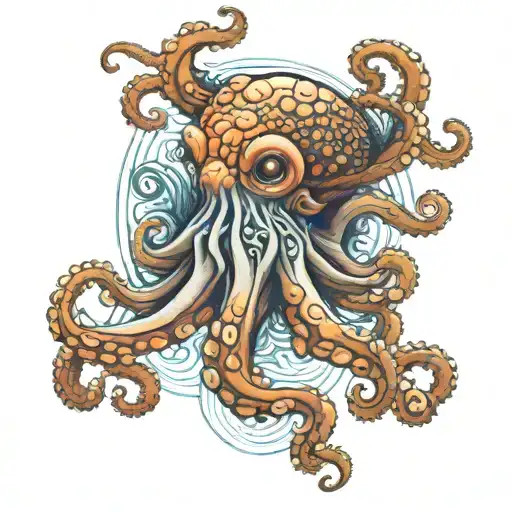 Tentecles Octopus Arm