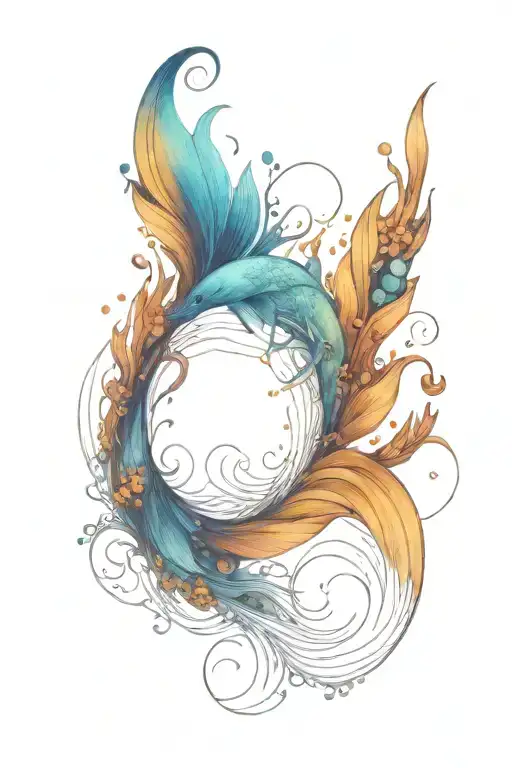 Ocean Universe Inside The Circle