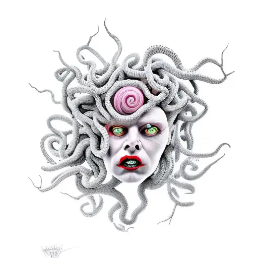 Medusa Being Angry