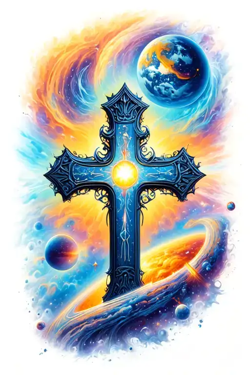 Cross In Outer Space