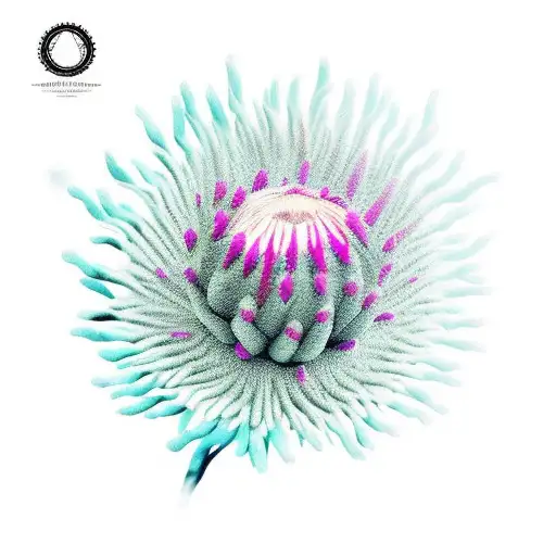 Protea Melding Into A Rose