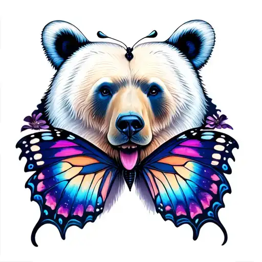 Bear And Butterfly