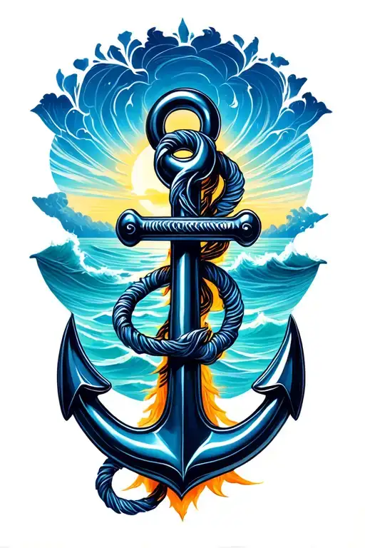 Navy Anchor Design