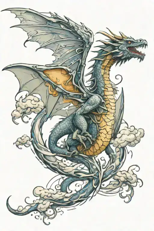 Dragon Flying