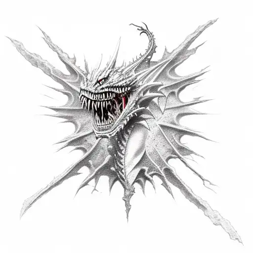 Ripped-skin Evil Dragon Monster