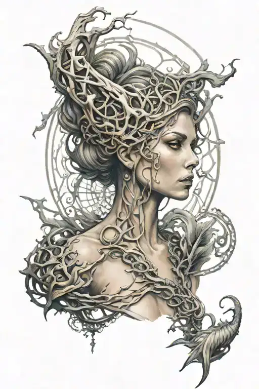 Elden Ring Style Woman Standing