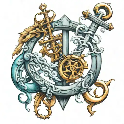 Gemini Zodiac Anchor
