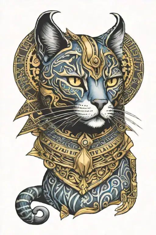 Cat Egyptian God