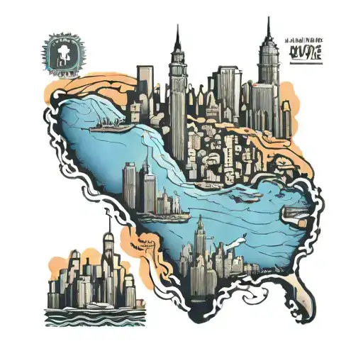 Postage Stamp New York City