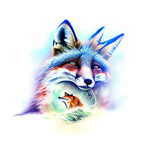 Fox With Fantasy