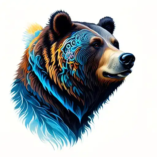 Bear Head Profile Holding