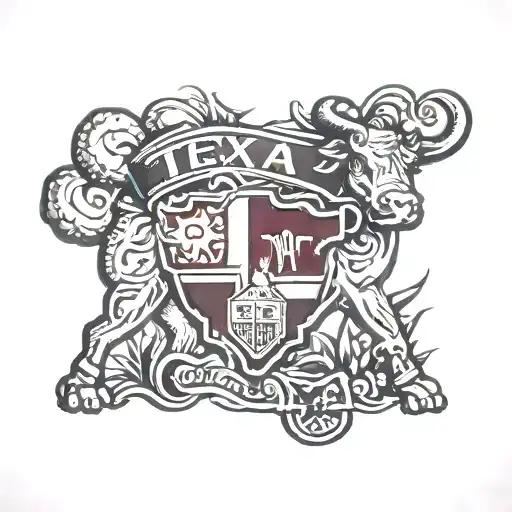 Texas A&m With Gig Em