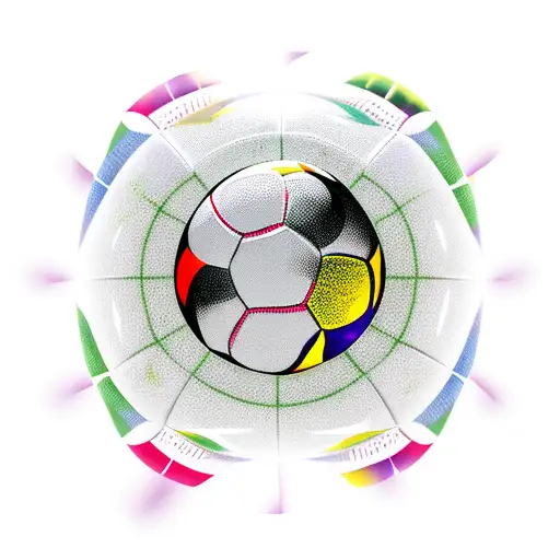 A Wexford Football Club Jersey With A Realistic Soccer Ball Bursting Out Of It