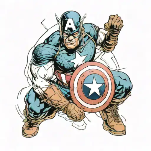 Captain America Hip Hop Artist