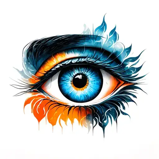 Akatsuki Minimalista Of The Saringan Eye And Separately Mescla With A Leo Sign