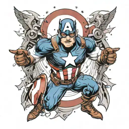 Captain America Rapper Performing