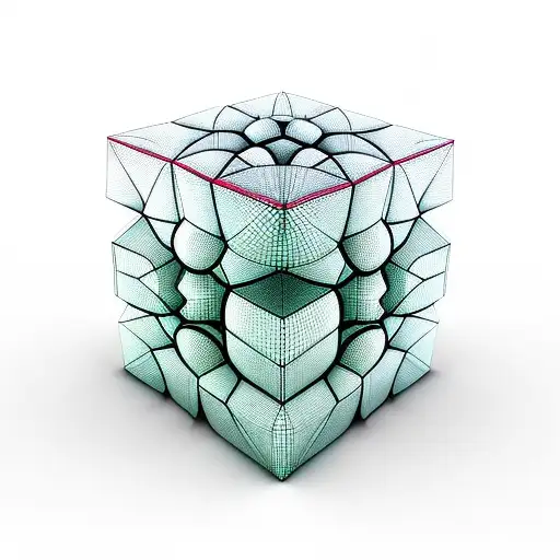 3D Floating Cube