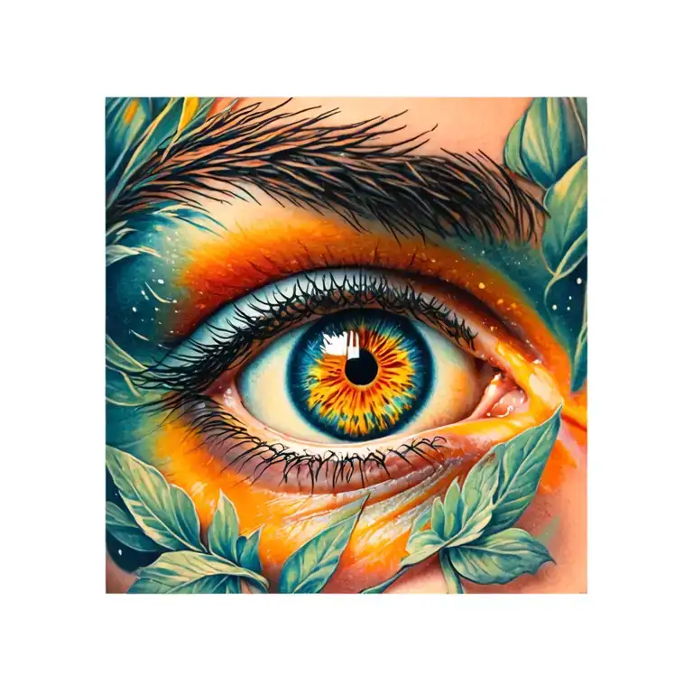 Hazel Eyes Surrounded