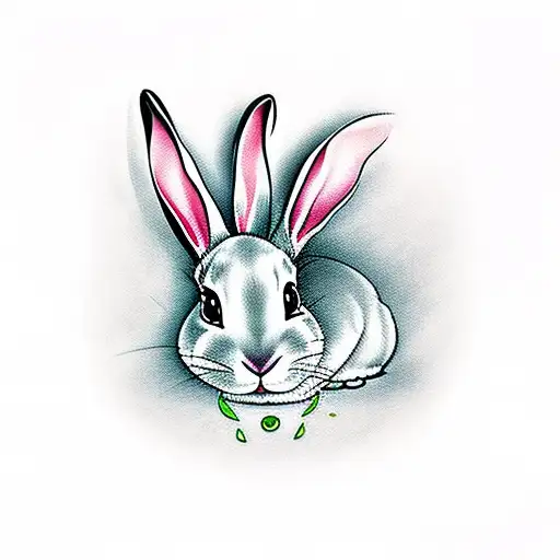Bunny With Line Around The Ankle