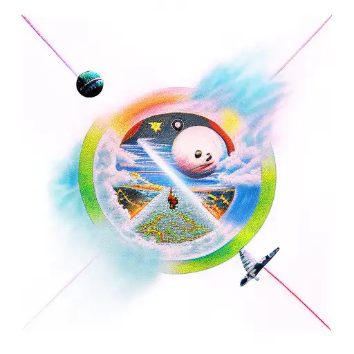 Icarus Beside Astronaut