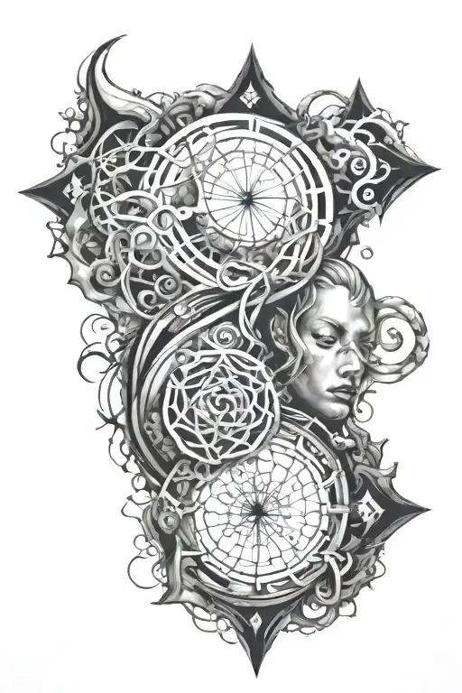 Lucid Dream Symbol Intertwined