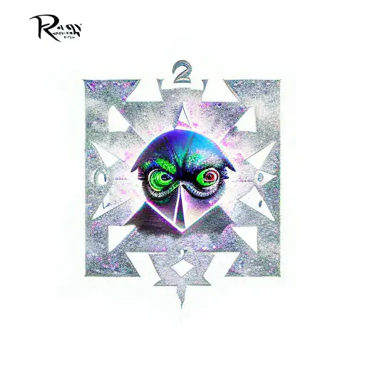 Raven Fading Into D20