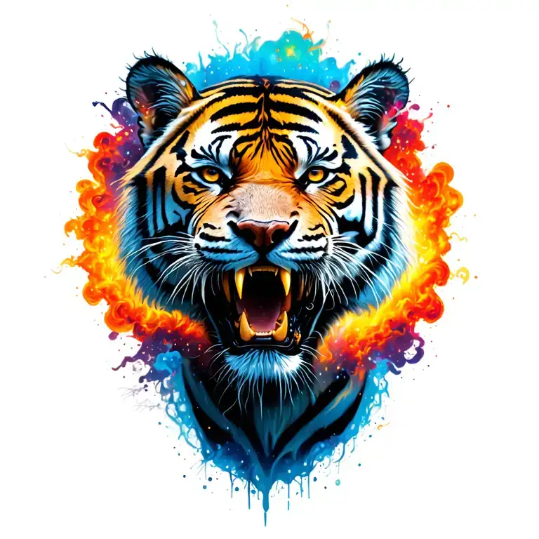 Tiger Explosion