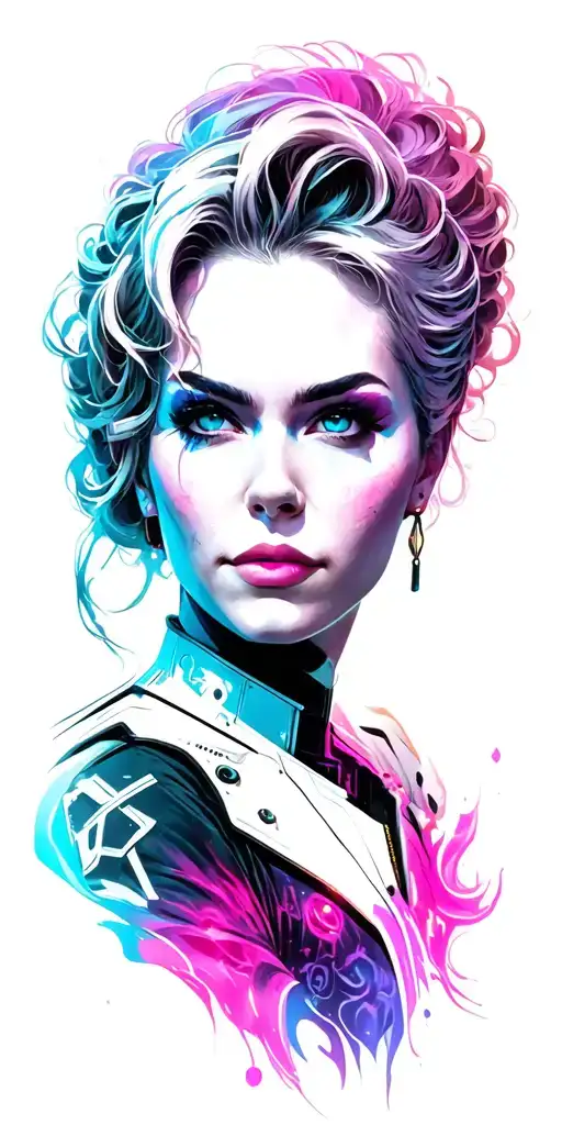 Overwatch Moira Portrait