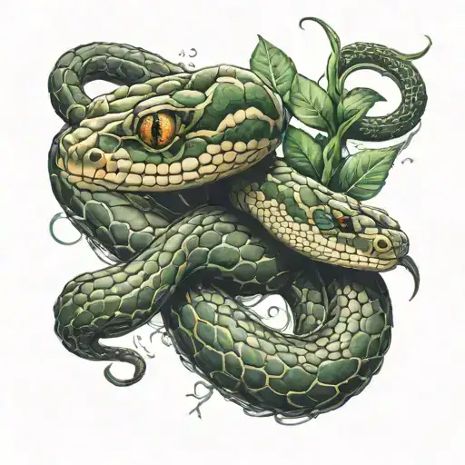 Medicine Snake Wrapped