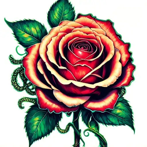 Scary Medusa Rose Virgo Sign