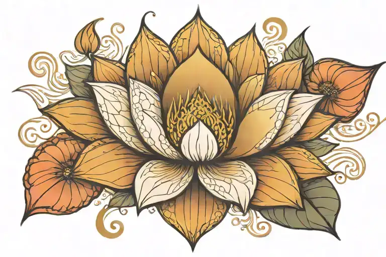 Geo Lotus With Mandela