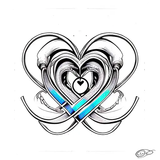 Infinity Heart Symbol Best Friends