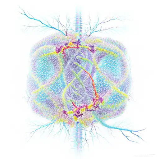 Dna Helix And Neuron Shape