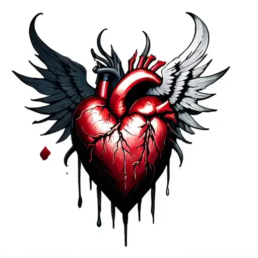 Grim Reaper Sacred Heart