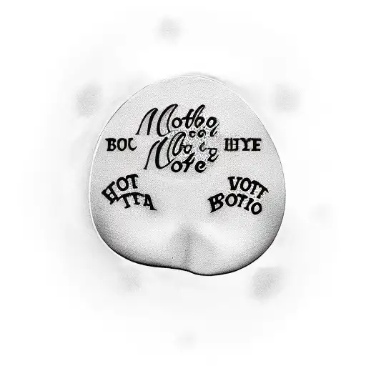 A Tattoo That Represents Mothers Love For Her Baby Which Can Contain Baby Footprint With A Name