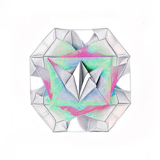 Money Origami Hourglass